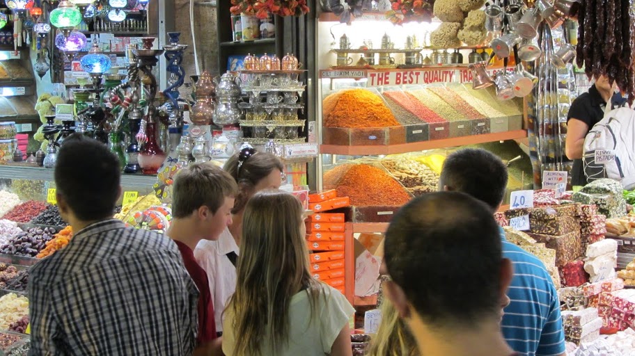 The Spice Bazaar in Istanbul
