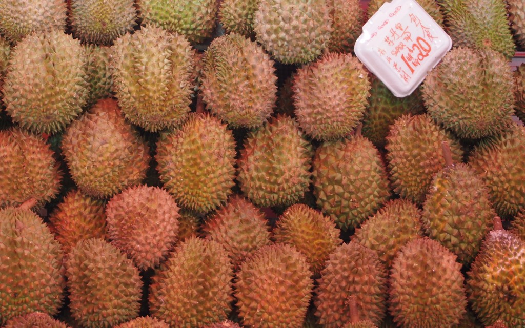 Durian.  Thank God that you can't smell it.