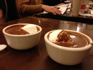 hot chocolate and marshmallows at City Bakery, New York