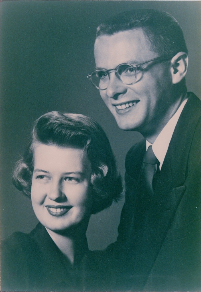 Mom and Dad in 1951