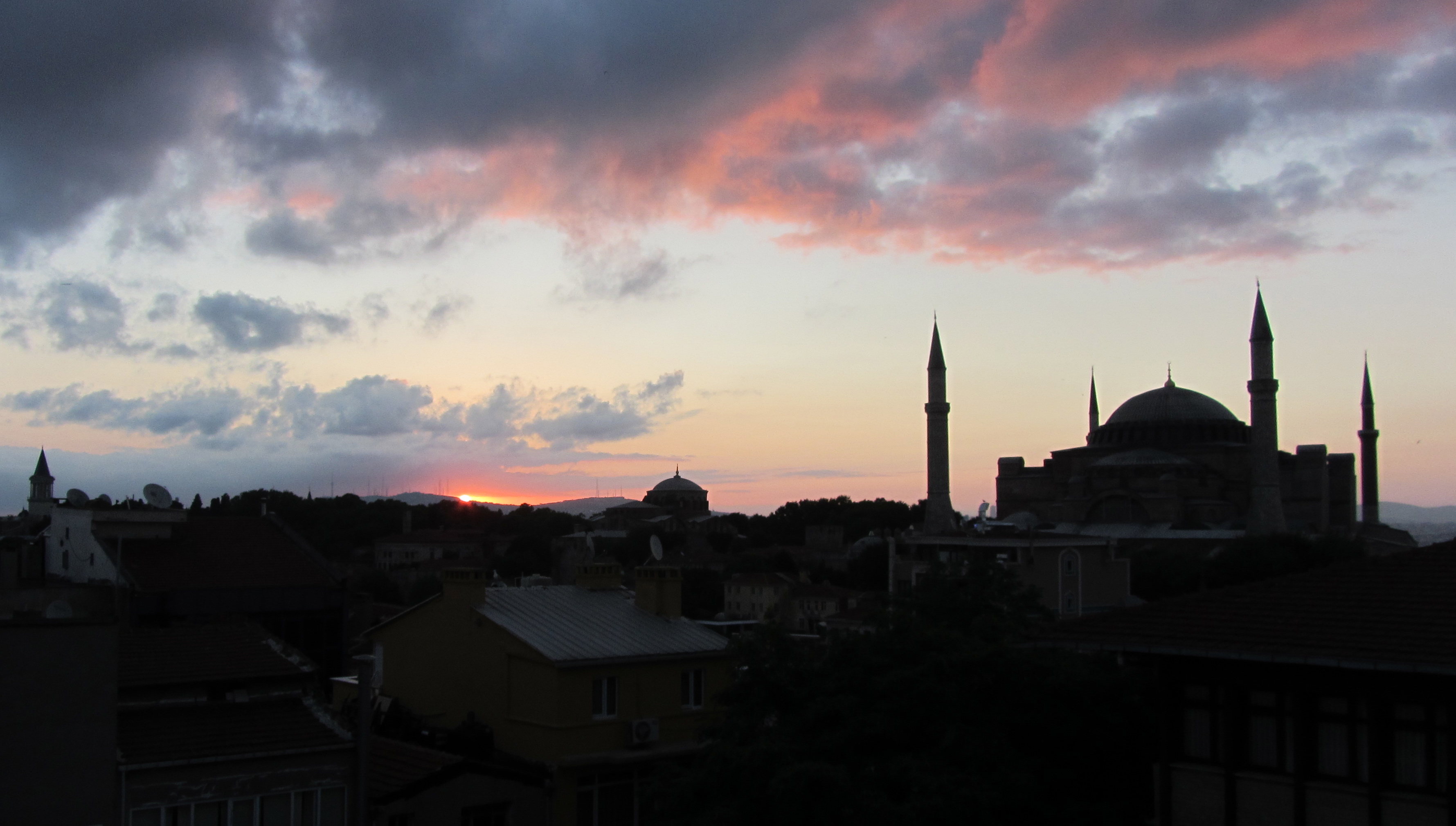 Hagia Sophia at call to prayer